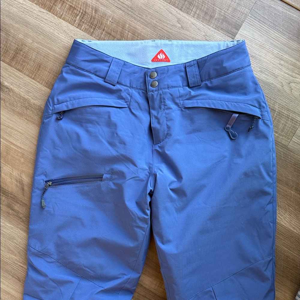 Columbia cornflower blue ski pants EUC